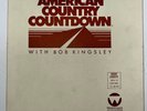 American Country Countdown Bob Kingsley - Date 12/18/1982 - 3 Vinyl LP Set + Cue