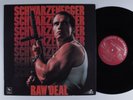 RAW DEAL OST Cinemascore VARESE SARABANDE LP VG++ dark brown translucent vinyl t