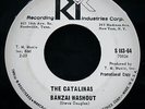 THE CATALINAS Banzai Washout & Beach Walkin'  Rarer Surf Promo 45 RIK #S 113-64