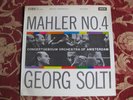 DECCA SXL 2276 WBG ED 1 MAHLER SYMPH 4 LP SOLTI NM
