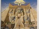 IRON MAIDEN ORIG 1984 LP Vinyl POWERSLAVE Textured Cover Canada Import EX/EX