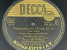 CHRISTIAN FERRAS Violin Concerto No.3 MOZART MUNCHINGER 1stPress 1954 DECCA MINT