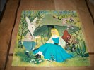 vinyle 33 tours, alice au pays des merveilles, raconté par claude dauphin