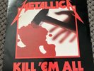 Metallica rare vinyl Kill Em All Megaforce records 1983