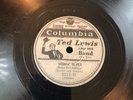 HOT JAZZ TED LEWIS Or Columbia 2217 Yellow Dog Blues/Sobbin Blues EE-