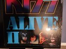 KISS ALIVE II LIMITED EDITION RED & BLUE Splatter Vinyl Lp Record New Sealed