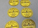 ELVIS PRESLEY - SET OF 8 SUN LABELS