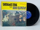 Thelonious Monk Plays Duke Ellington Early 60's Mono Reissue Vinyl LP Riverside