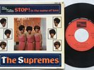 THE SUPREMES STOP IN THE NAME OF LOVE EP  French 1965  EX