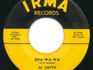 AL SMITH & BAND Sha-Wa-Wa / Leaving You Baby - IRMA - R&B Blues 45