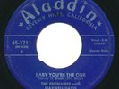 EBONAIRES - Baby You're The One / Three OClock In The Morning -ALADDIN- R&B 45