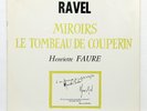 HENRIETTE FAURE ⸻ RAVEL miroirs, tombeau de couperin ⸻ PATHE DTX292 orig LP EX+
