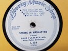 Bruz Fletcher Spring In Manhattan / Lei From Hawaii Ten Inch Vinyl Record 10