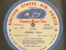 RARE JOHNNY CASH LP Air Force Country Music Time no. 141 Joe Maphis Vinyl VG