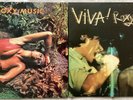Roxy Music Stranded Vinyl “Pink Rim” & Viva Roxy Music - Original 1970s