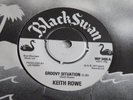 KEITH ROWE 'GROOVY SITUATION / GROOVY DUB' 45 UK BLACK SWAN 1977 REGGAE