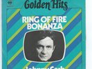 Single JOHNNY CASH: RING OF FIRE / BONANZA