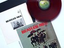 RED VINYL THE BEATLES No. 5 LP VINTAGE APPLE RARE