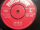 The Beatles. Love Me Do. 45-R4949. Original UK Red Parlophone. Made In GB. 1O/1T