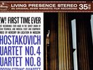 MERCURY SR 90309 US - BORODIN QUARTET - SCHOSTAKOVICH - QTS 4 & 8 - RFR 1 - NM