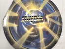 STRYPER - The Yellow and Black Attack BLUE VINYL LP 1986 Enigma w/Lyric Sheet