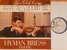 Lp Hyman Bress Bach Sonata Nr3 C-dur BWV 1005 Partita Nr3 J. Boyden Recording NM
