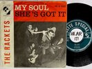 Desperate Rockabilly Jiver Beat PS 45 THE RACKETS My Soul ELITE SPECIAL hear