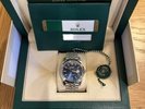 Rolex Datejust 41mm 126300 Blue Dial Face Baton - Jubilee Bracelet 2019