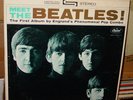 BEATLES MEET THE BEATLES JOHN GEORGE PAUL & RINGO VINYL RECORD STEREO -NICE