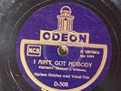 Odeon D-508 HARLEM KIDDIES  I Ain't Got Nobody 78rpm  jazz E