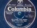 Columbia 14433D Lillian Glinn BLACK MAN 1929 w Perry Bectel gtr BLUES 78rpm E-