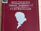 WILHELM FURTWANGLER Symphonies Nos. 1-9 BEETHOVEN 1stPress HMV 6LP box MINT