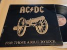 AC/DC For Those About To Rock 1981 Spanien LP  Black Gold