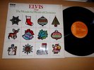 ELVIS PRESLEY : ELVIS SINGS THE WONDERFUL WORLD OF CHRISTMAS : 1971 RCA LABEL LP