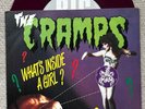 The Cramps What’s Inside A Girl 7” Purple Vinyl UK Big Beat Records Exc