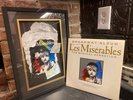 Les Misérables Broadway Album 1987 AND a shadow box w/ ticket stubs-see pics