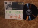 Mulligan Meets Monk Riverside stereo 1106 Wilbur Ware Shadow Wilson VG++ 1957