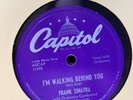 Frank Sinatra Lean Baby / I'm Walking Behind You 78rpm 10
