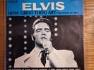 Rare Elvis Presley Promo 45. How Great Thou Art/His Hand In Mine. Original USA.