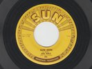 ROCKABILLY 45  - JACK EARLS and the JIMBOS -  SLOW DOWN  - HEAR - 1956 SUN 240