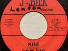 ZAKARY THAKS-PLEASE/WON’T COME BACK-RARE TEXAS GARAGE J-BECK 45