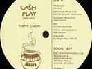 Rare   YVETTE CASON Beantown Music – BM-03N Ca$h Play + BM-03N0RE2 REMIX Mint