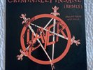 Slayer Criminally Insane (remix) EP Autographed on 9/11/01 in Corona, CA