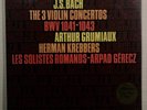 JS Bach 3 Violin Concertos STEREO PROMO Grumiaux Krebbers PHILIPS 1980 Sealed