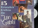 JUAN GABRIEL Los 15 Grandes Exitos De LP MEXICO 1982
