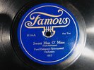 FORD DABNEY SYNCOPATED ORCH Famopus 3114 Sweet Man O Mine/Doo Da Blues E+