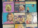Isabelle Aubret  lots de 12 disques -45 tours ep -état neuve 