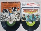 The Beatles 2 EP's Let it Be Help 45 rpm Mexico VG VG picture sleeve