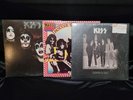 Kiss Vinyl First 3 Albums  Kiss, Hotter Than Hell and Dressed to Kill. VG Shape