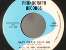 JO ANN HENDERSON: baby please don't go PHONOGRAPH 7